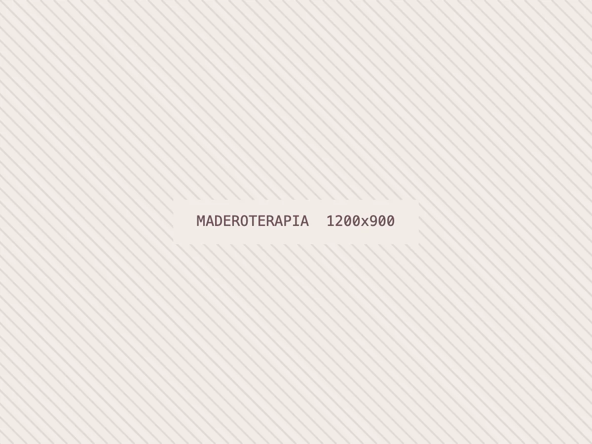 Maderoterapia corporal en el centro de Estética Madrid, barrio de Salamanca